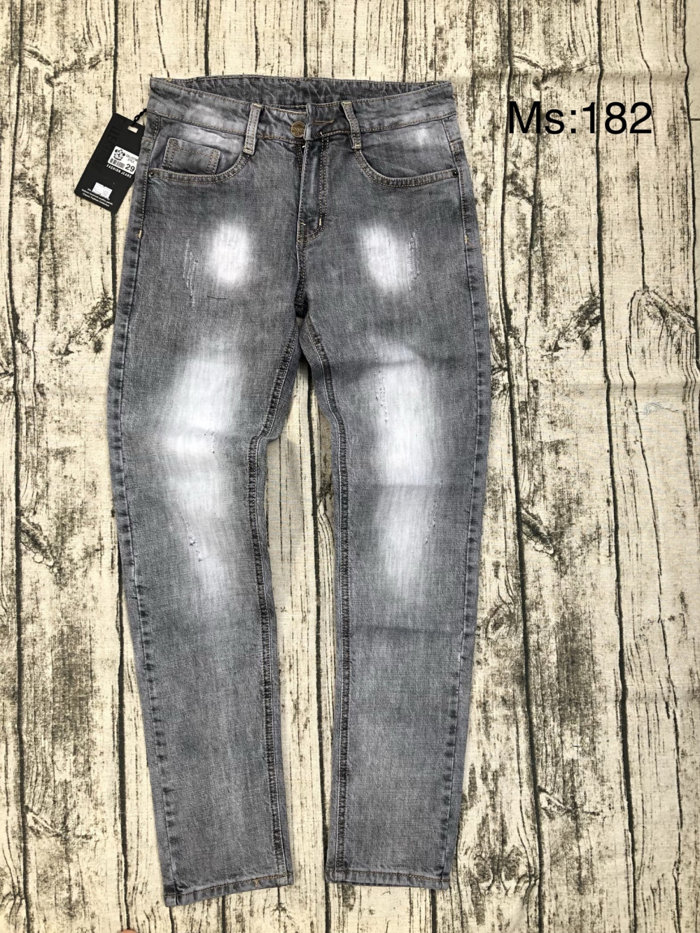 Quần jean nam dài MS182
